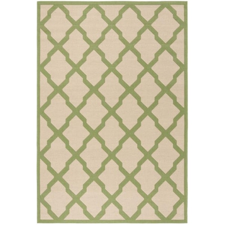 Safavieh Linden 100 2 x 8 ft. Rectangle Area Rug - Cream & Green LND122W-28